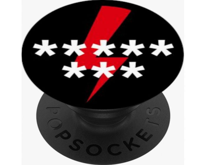 PopSockets PopGrip Custom 8 Star - Black (85478)