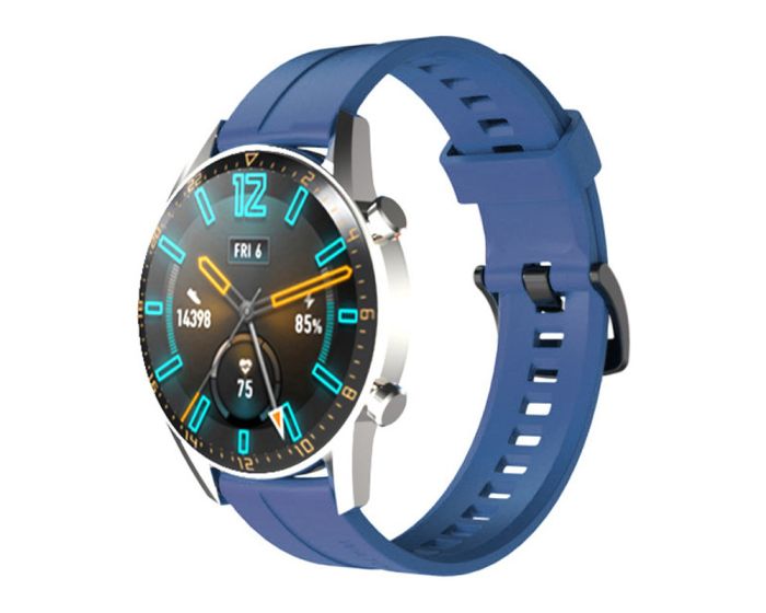 Silicone Replacement Band Two Blue - Λουράκι Σιλικόνης για Huawei Watch GT / GT2 / GT2 Pro