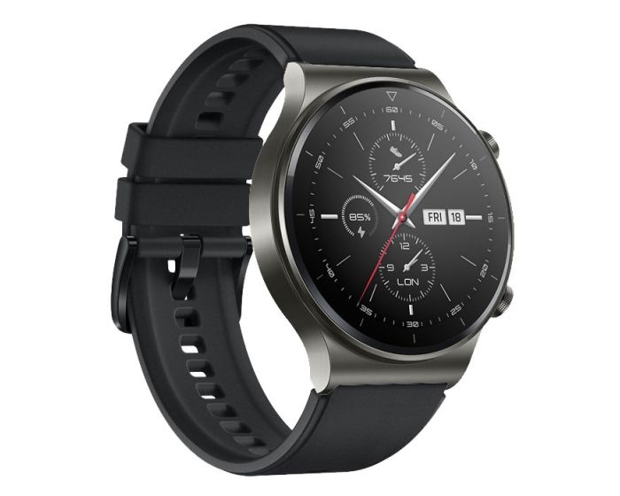 Silicone Replacement Band One Black - Λουράκι Σιλικόνης για Huawei Watch GT / GT2 / GT2 Pro