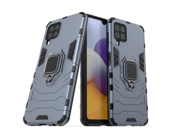 Ring Armor Tough Rugged Case Ανθεκτική Θήκη με Kickstand - Blue (Samsung Galaxy A22 4G)