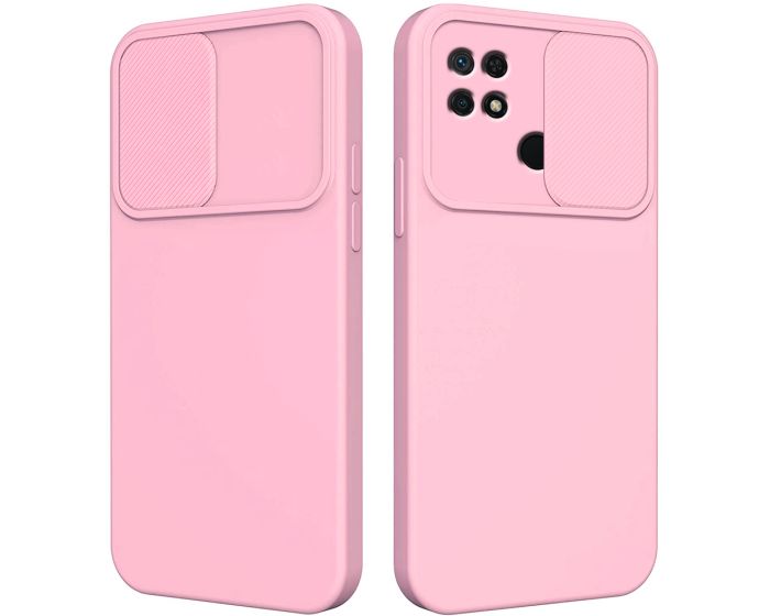 TPU Cover with Camshield Θήκη με Κάλυμμα Κάμερας - Light Pink (Xiaomi Redmi 10C)