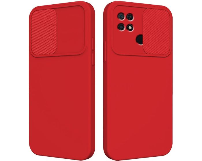TPU Cover with Camshield Θήκη με Κάλυμμα Κάμερας - Red (Xiaomi Redmi 10A)