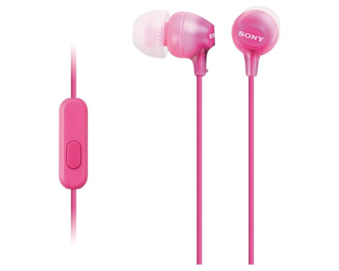 SONY Handsfree (MDREX15APPI.CE7) Earphones Mini Jack 3.5mm - Pink