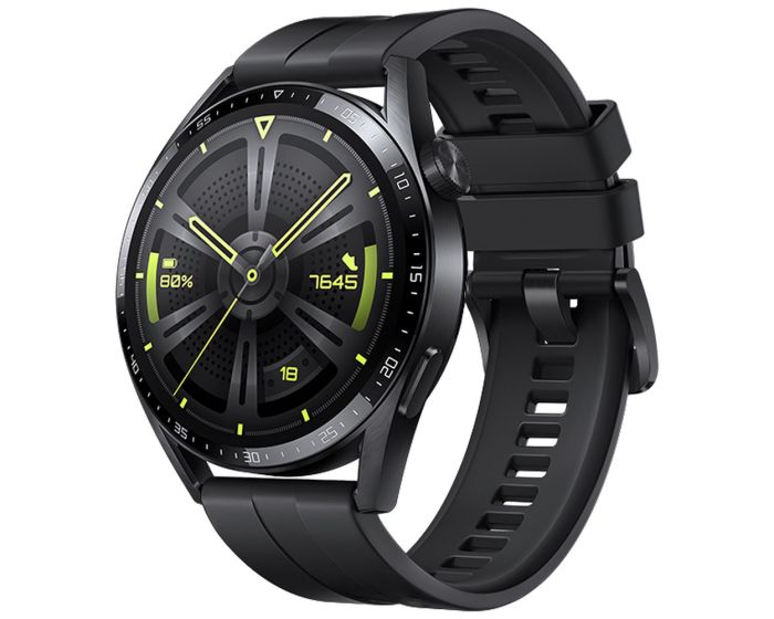Strap One Silicone Band Black - Λουράκι Σιλικόνης για Huawei Watch GT 3 42mm