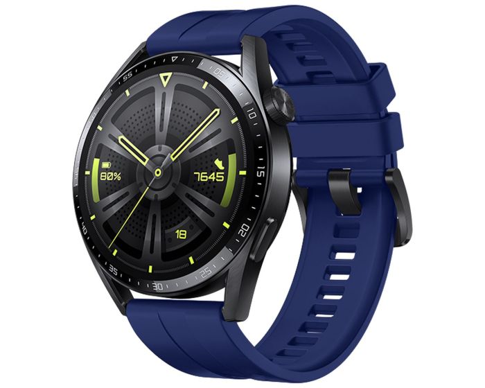 Strap One Silicone Band Navy Blue - Λουράκι Σιλικόνης για Huawei Watch GT 3 42mm