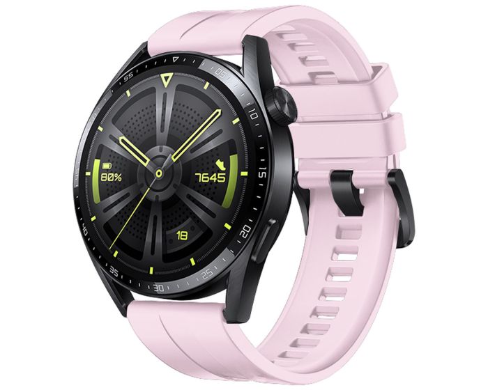 Strap One Silicone Band Pink - Λουράκι Σιλικόνης για Huawei Watch GT 3 42mm