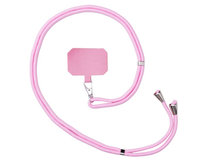 Stylish Cord Smartphone Lanyard Strap Λουράκι Θήκης Κινητού - Light Pink