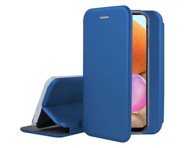 Smart Diva Book Case με Δυνατότητα Στήριξης - Navy Blue (Samsung Galaxy A32 4G)