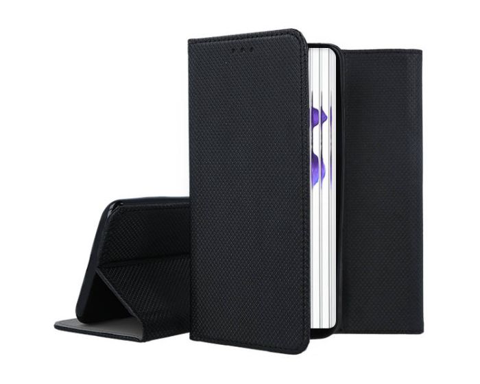 Forcell Smart Book Case με Δυνατότητα Stand Θήκη Πορτοφόλι Black (Nothing Phone 1)