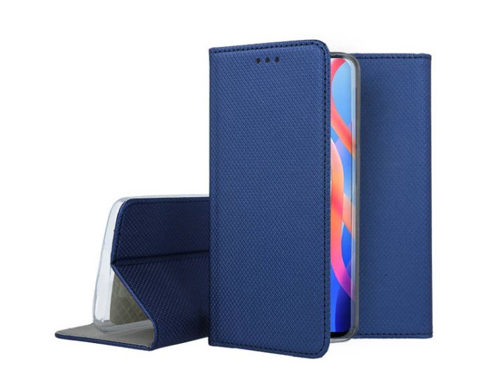 Forcell Smart Book Case με Δυνατότητα Stand Θήκη Πορτοφόλι Navy Blue (Xiaomi Poco M4 Pro 5G / Redmi Note 11T 5G / 11S 5G) - MT65070
