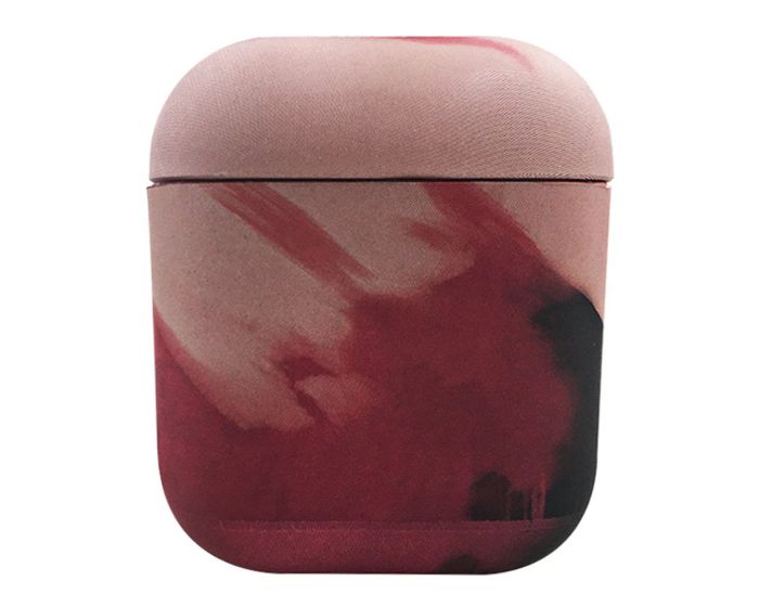 Watercolor Colorful Airpods Hard Case Θήκη για Airpods 1/2 - Red