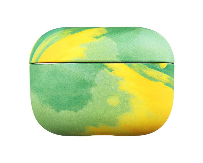 Watercolor Colorful Airpods Hard Case Θήκη για AirPods Pro - Yellow / Green