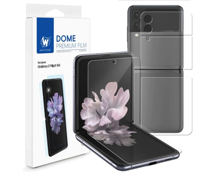 Whitestone Dome Premium Foil Screen Protector (Samsung Galaxy Z Flip 3)