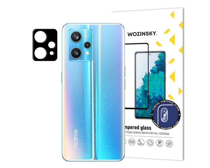 Wozinsky 9H Full Camera Lens Tempered Glass Film Prοtector Black (Realme 9 Pro / 9 5G / OnePlus Nord CE 2 Lite 5G)