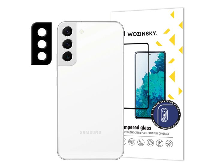 Wozinsky 9H Full Camera Lens Tempered Glass Film Prοtector Black (Samsung Galaxy S22 Plus 5G)