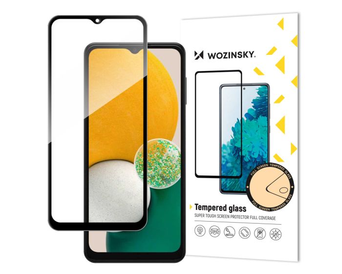 Wozinsky Full Glue Full Face Case Friendly Black Αντιχαρακτικό Γυαλί 9H Tempered Glass (Samsung Galaxy A13 5G / A23 4G / 5G)