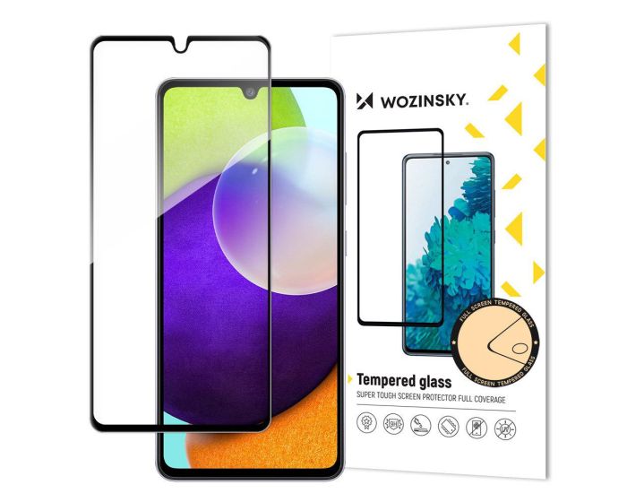 Wozinsky Full Glue Full Face Case Friendly Black Αντιχαρακτικό Γυαλί 9H Tempered Glass (Samsung Galaxy A33 5G)