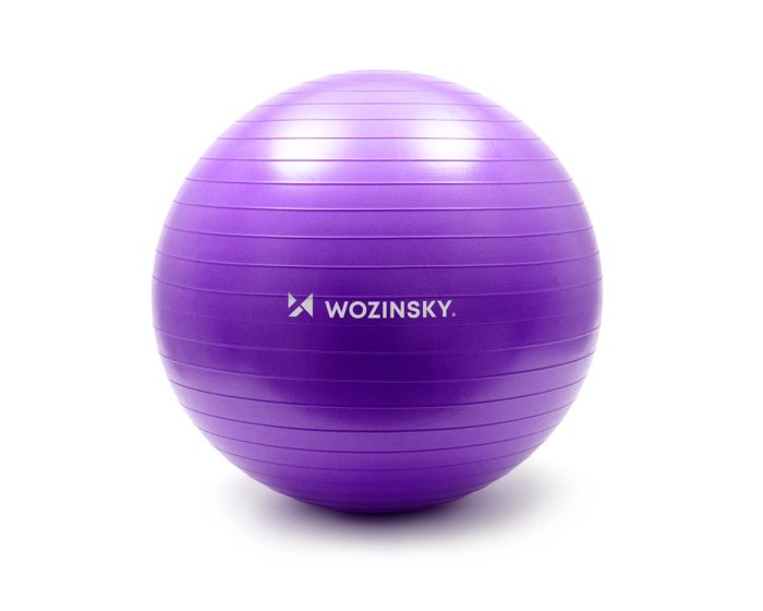 Wozinsky Gymnastic Exercise Ball 65cm Μπάλα Γυμναστικής - Purple