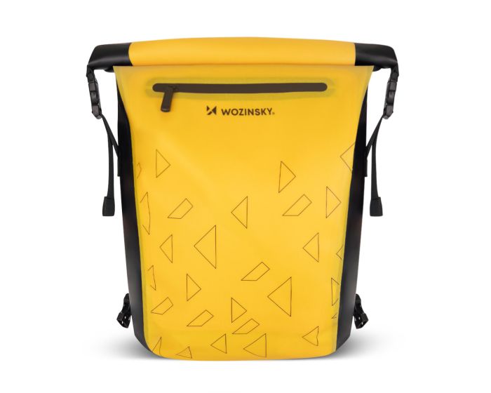 Wozinsky Waterproof Bicycle Backpack Bag 2in1 23L (WBB31YE) Backpack / Τσάντα Σχάρας Ποδηλάτου Yellow