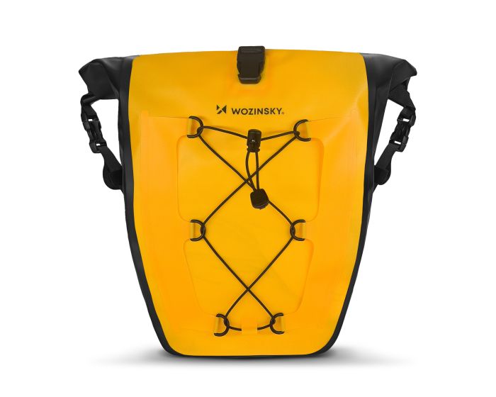Wozinsky Waterproof Bicycle Pannier Bag 2in1 25L (WBB24YE) Τσάντα Σχάρας Ποδηλάτου Yellow