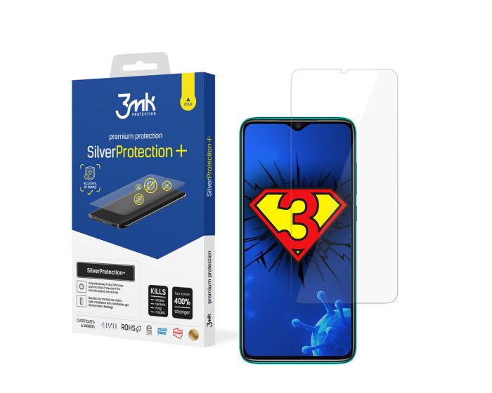3mk SilverProtection+ Antibacterial Film Protector - (Xiaomi Redmi Note 8 Pro)