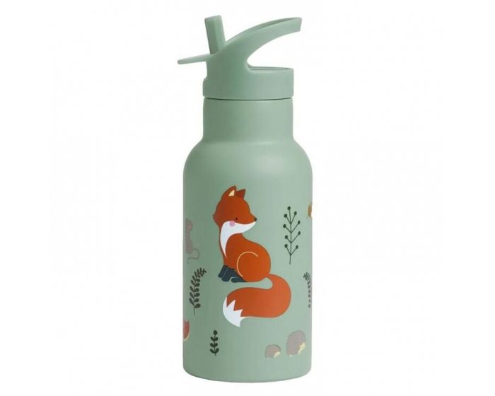 A Little Lovely Company Stainless Steel Drink Bottle 350ml Θερμός - Forest Friends