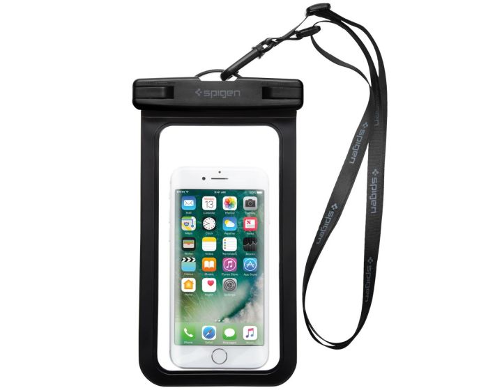 Spigen® Velo™ A600 Universal Waterproof Phone Case - Αδιάβροχη Θήκη για Κινητά έως 6'' (000EM21018) Black