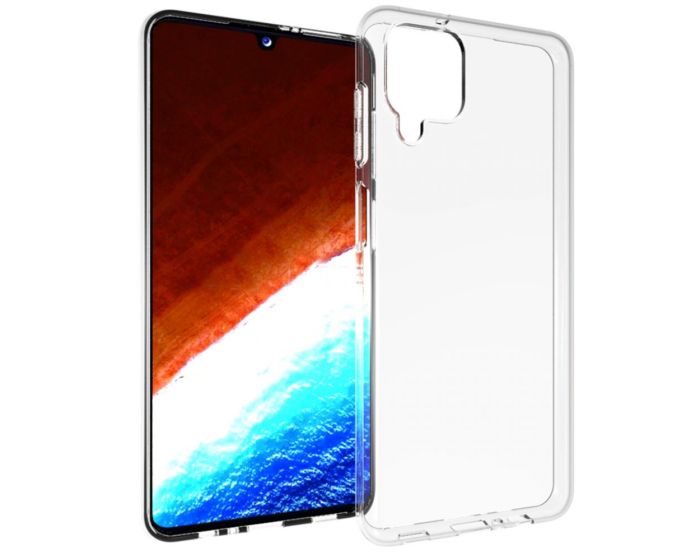 Accezz Slim Flexible Silicone Case Θήκη Σιλικόνης Clear (Samsung Galaxy A12)