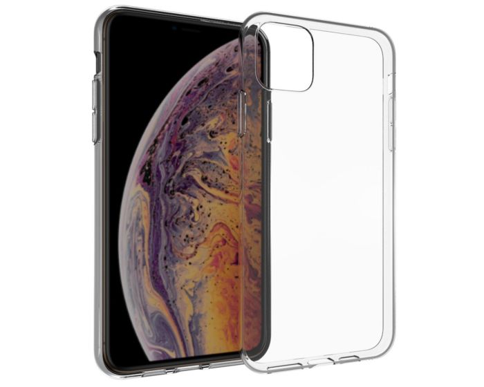 Accezz Slim Flexible Silicone Case Θήκη Σιλικόνης Clear (iPhone 11 Pro)