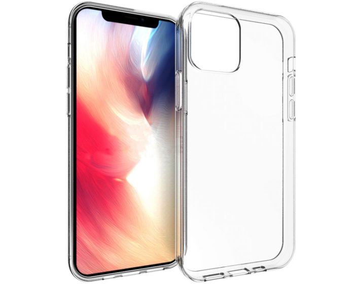 Accezz Slim Flexible Silicone Case Θήκη Σιλικόνης Clear (iPhone 12 / 12 Pro)