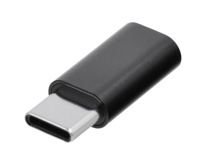 Blue Star Adapter Micro USB to Type C Αντάπτορας - Black - MT83133