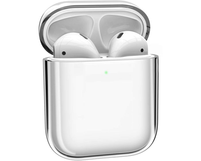 Hard Case Apple AirPods Σκληρή Θήκη για Apple AirPods - Clear