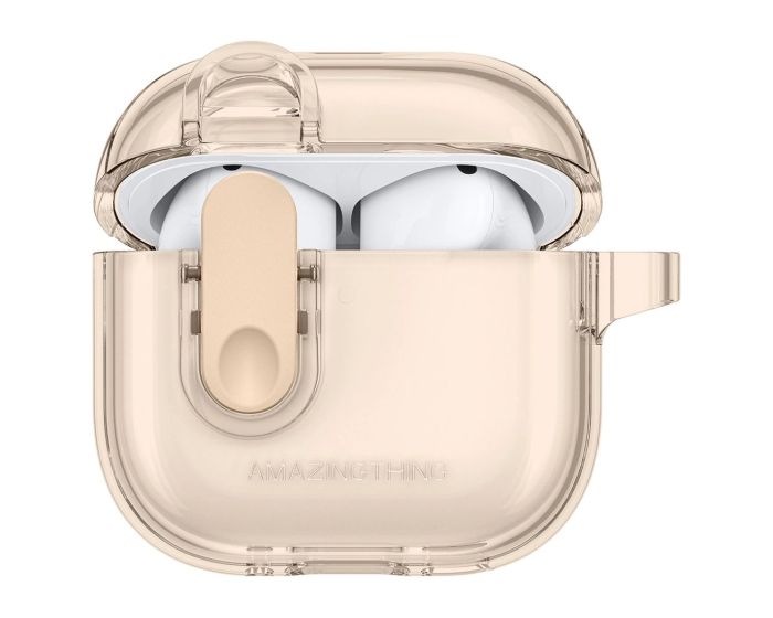 AmazingThing Minimal Case Θήκη Σιλικόνης για Apple AirPods 4 - Desert - MT83094