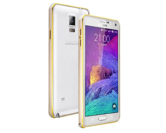 Aluminum VIP Metal Bumper Case Anti-Knock Frame - Gold (Samsung Galaxy Note 5)