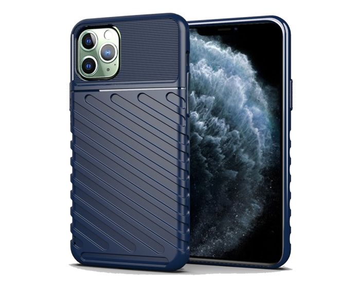 Anti Shock Rugged Armor Thunder Tough Case Blue (iPhone 11 Pro Max)