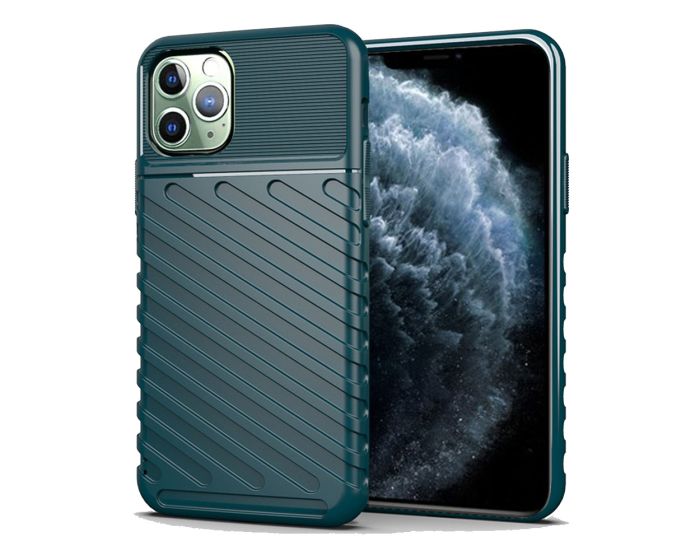 Anti Shock Rugged Armor Thunder Tough Case Green (iPhone 11 Pro Max)