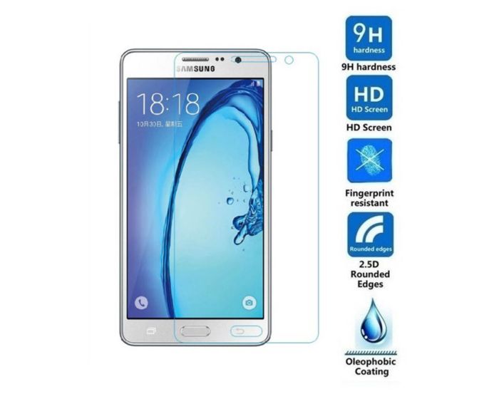 Tel1 Αντιχαρακτικό Γυάλινο Προστατευτικό 9Η Tempered Glass Screen Prοtector (Samsung Galaxy On7)