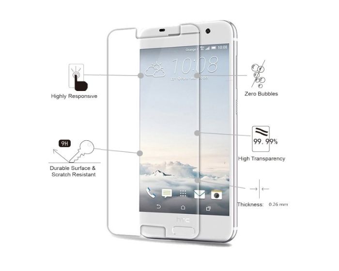 Αντιχαρακτικό Γυαλί Tempered Glass Screen Prοtector (HTC Bolt)
