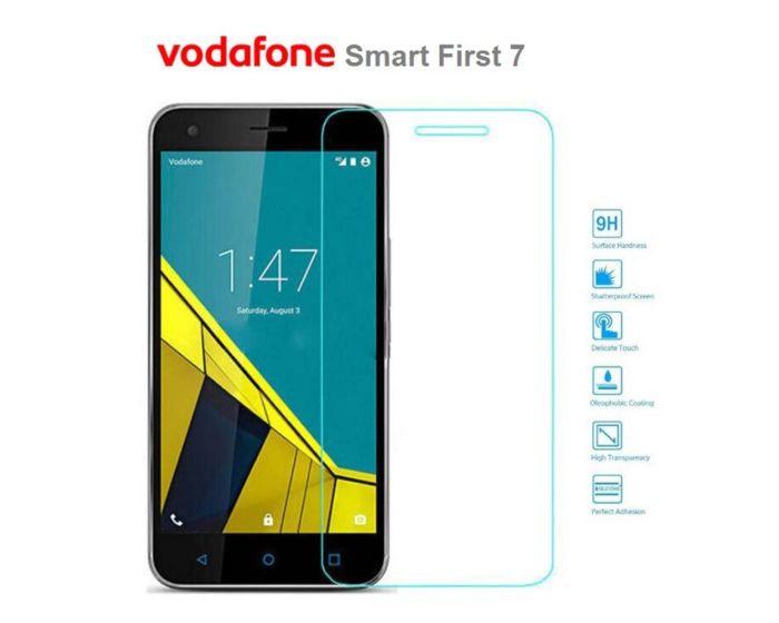 Blue Star Αντιχαρακτικό Γυάλινο Προστατευτικό 9Η Tempered Glass Screen Prοtector (Vodafone Smart First 7)