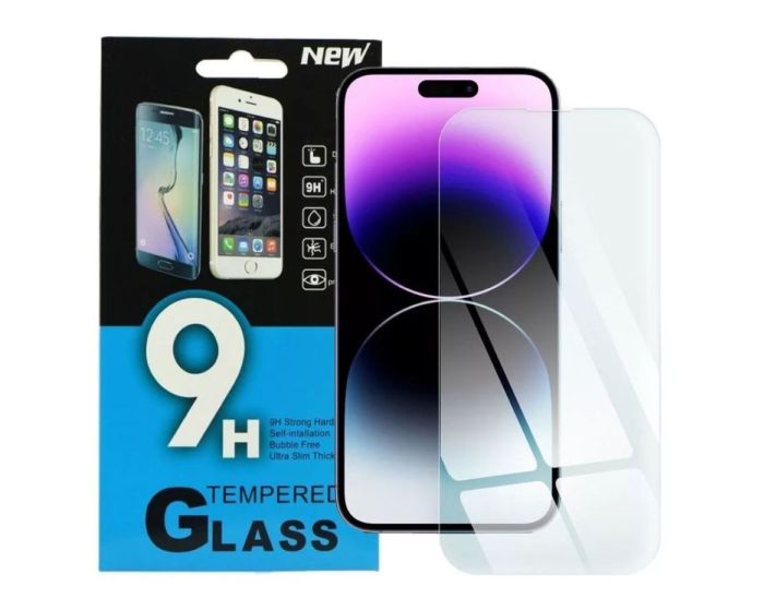 Αντιχαρακτικό Γυάλινο Προστατευτικό 9Η Tempered Glass Screen Prοtector (iPhone 15 Plus / 16 Plus)