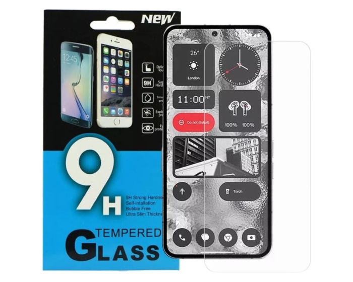 Αντιχαρακτικό Γυάλινο Προστατευτικό 9Η Tempered Glass Screen Prοtector (Nothing Phone 2)