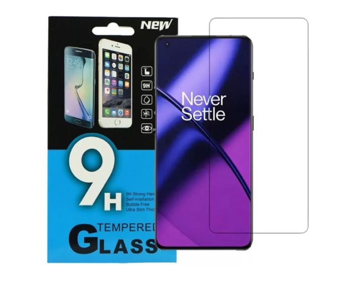 Αντιχαρακτικό Γυάλινο Προστατευτικό 9Η Tempered Glass Screen Prοtector (OnePlus 11 5G / 11R)