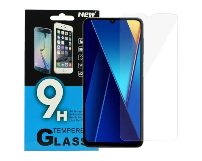 Αντιχαρακτικό Γυάλινο Προστατευτικό 9Η Tempered Glass Screen Prοtector (Xiaomi Redmi 13C / Poco C65)