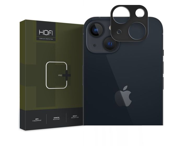 Hofi Alucam Pro+ Camera Cover Μεταλλικό Πλαίσιο Κάμερας Black (iPhone 14 / 14 Plus)