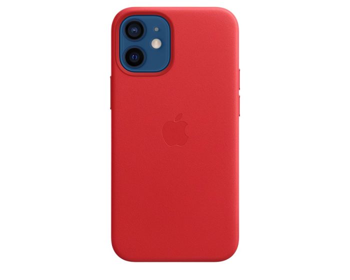 Apple Official Leather Case (MHK73ZM/A) with MagSafe Red (iPhone 12 Mini)