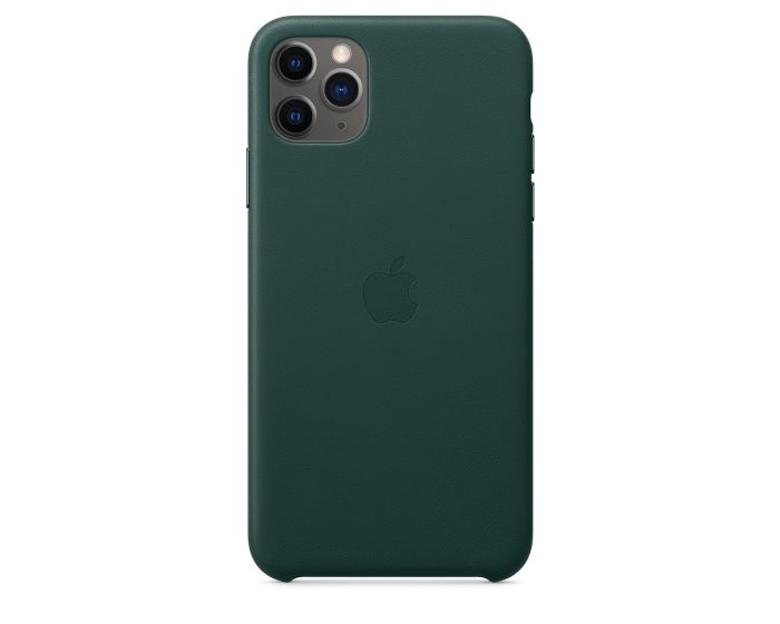 Apple Official Leather Cover (MX0C2ZM/A) Δερμάτινη Θήκη Forest Green (iPhone 11 Pro Max)