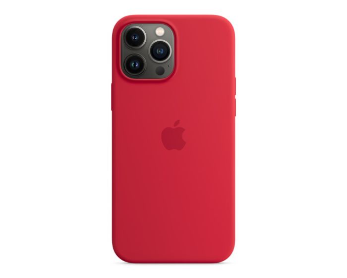 Apple Official Silicone Case (MM2V3ZMA) with MagSafe Product Red (iPhone 13 Pro Max)