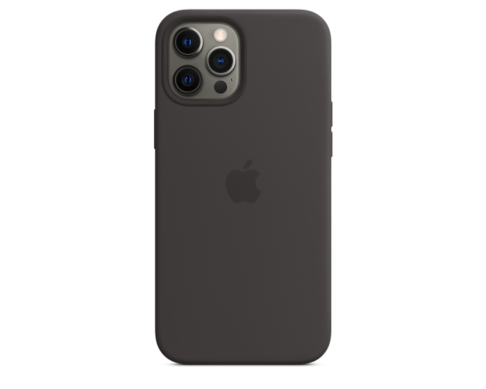Apple Official Silicone Case (MHLG3ZM/A) with MagSafe Black (iPhone 12 Pro Max)