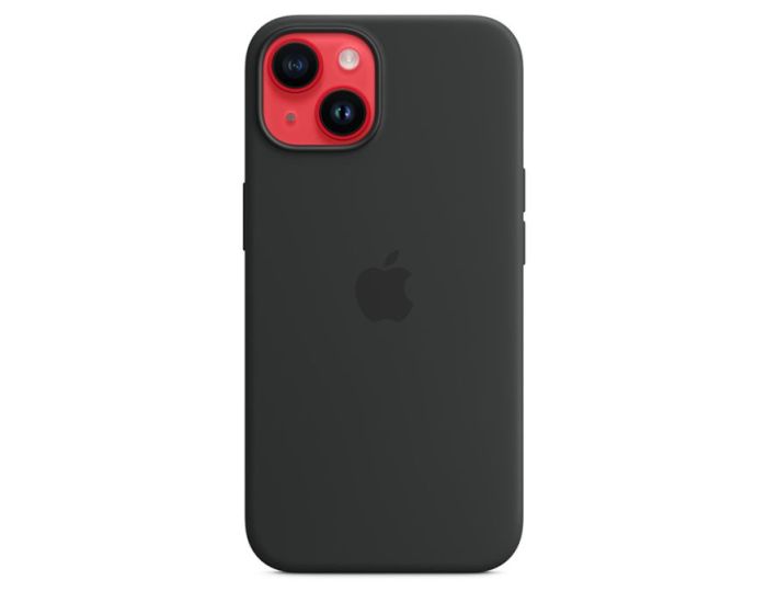 Apple Official Silicone Case (MPRU3ZMA) with MagSafe Midnight (iPhone 14)