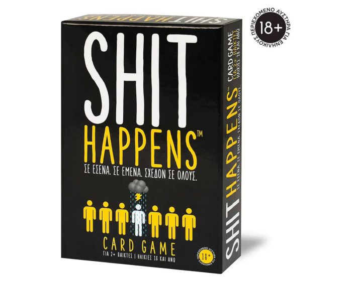 AS Games Επιτραπέζιο Παιχνίδι Shit Happens Για Ηλικίες 18+ Χρονών Και 2+ Παίκτες